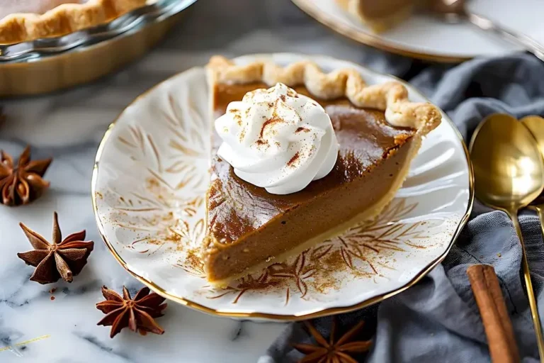 Butterscotch-Zimt-Torte mit herrlicher Karamell- und Zimtnote auf einem Teller