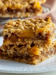 Carmelitas mit Schokolade und Karamell auf einem Teller