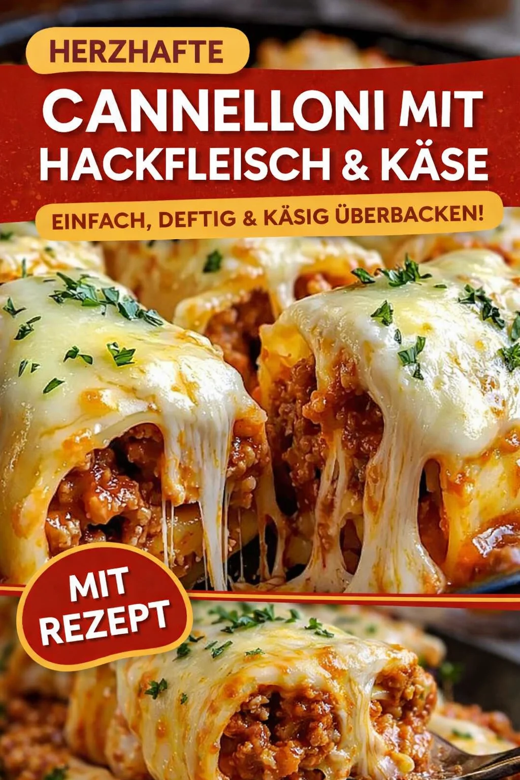 Cremige Bolognese Roll-Ups: Schnelle Lasagne-Alternative für Genießer - Entdecke unsere köstlichen Bolognese Roll-Ups – die perfekte, schnelle Lasagne-Alternative! Diese herzhaften Käse Röllchen sind ideal für ein schnelles Abendessen und begeistern jeden. Mit cremigem Ricotta und leckerer Bolognese-Sauce sind sie schnell zubereitet und bringen Freude auf den Tisch. Probiere es aus und verwöhne deine Liebsten! Lass dich inspirieren und klicke jetzt für das Rezept! #BologneseRollUps #SchnelleRezepte #LasagneAlternativen
