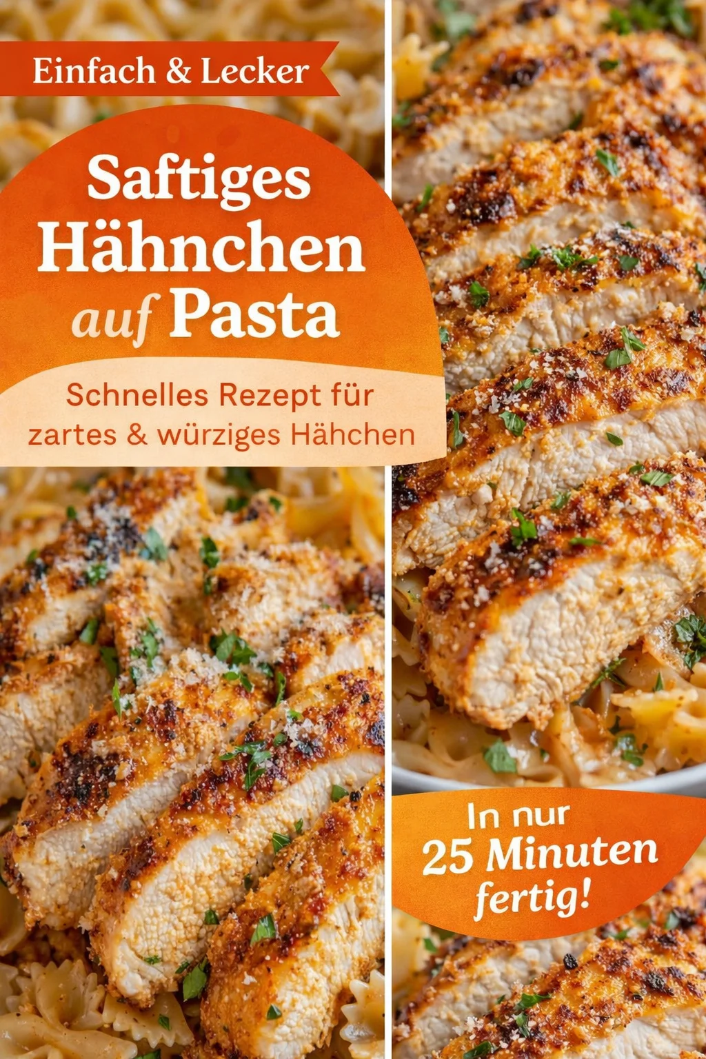 Cremiges Hühnchen in würziger Cajun-Sauce mit Parmesan-Farfalle - Verliere dich in der Geschmacksexplosion dieses Hühnchen-Rezepts! Die knusprigen Hähnchenbrustfilets in einer würzigen Cajun-Sauce vereinen sich perfekt mit der cremigen Parmesan-Farfalle. Ideal für ein Abendessen, das deine Gäste beeindrucken wird. Probiere es aus, du wirst es lieben! #HühnchenRezept #Cajun #PastaLovers