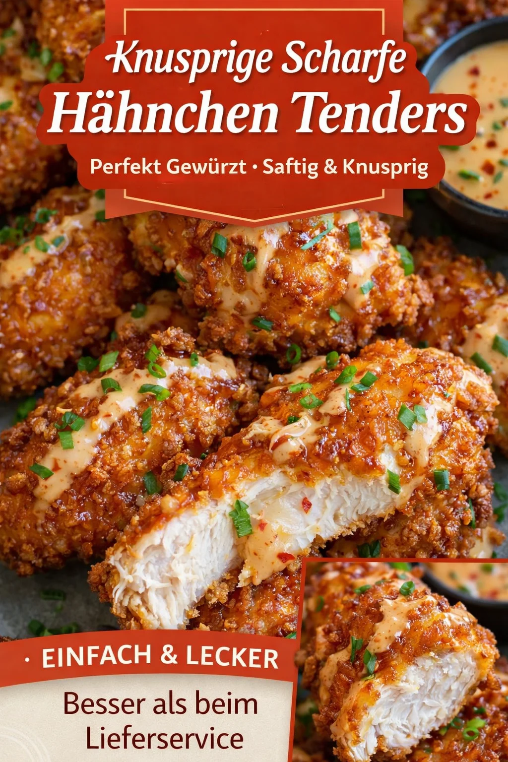 Das beste Rezept für knuspriges Bang Bang Hühnchen – einfach und lecker - Möchtest du ein außergewöhnliches Abendessen zaubern? Probiere mein Rezept für Bang Bang Hühnchen, das knackig, würzig und herrlich sättigend ist. Mit einer perfekten Soße aus Mayonnaise und Thai-Chilisauce wird es ein Hit bei deiner Familie! Bereite das Gericht schnell zu und genieße ein Geschmackserlebnis der Extraklasse. Teile dein Ergebnis und lass dich inspirieren! #BangBangHühnchen #DinnerInspiration #LeckerEssen