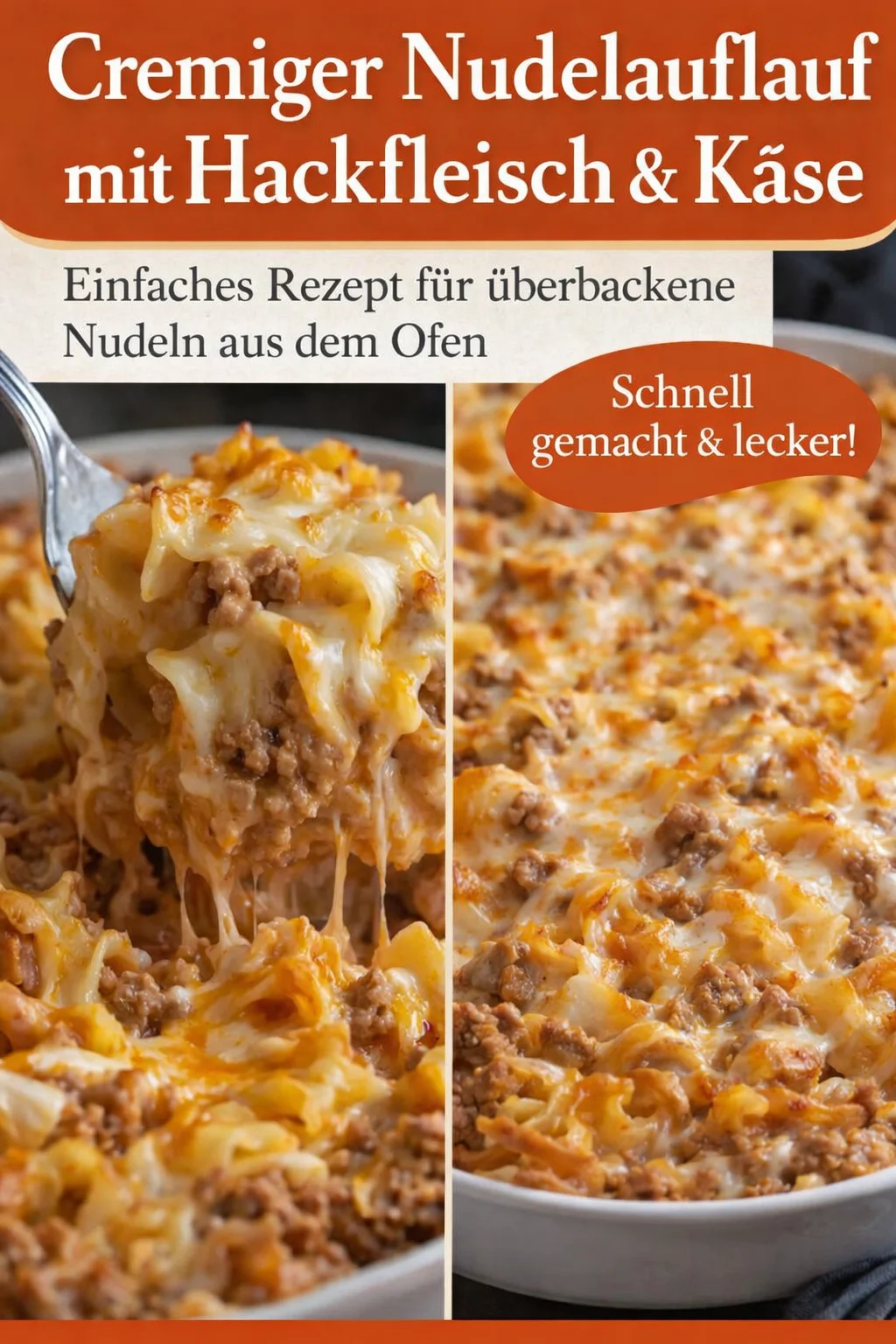 Der unwiderstehliche Amish Country Casserole: Einfach und lecker für jeden Anlass - Entdecke den perfekten Auflauf für gemütliche Abendessen! Der Amish Country Casserole kombiniert herzhaftes Rinderhackfleisch, cremige Suppen und Käse für ein Geschmacksfeuerwerk. Einfach zuzubereiten und ideal für dein nächste Familienessen! Lass dir dieses Rezept nicht entgehen – schau vorbei und koche mit! #AmishCasserole #AuflaufRezepte #EinfacheGerichte