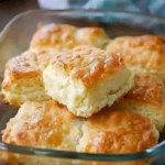 Einfachste Butter-Dip-Kekse auf einem Teller, frisch gebacken und zum Genießen.