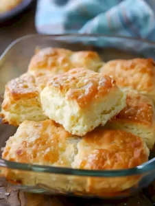 Einfachste Butter-Dip-Kekse auf einem Teller, frisch gebacken und zum Genießen.