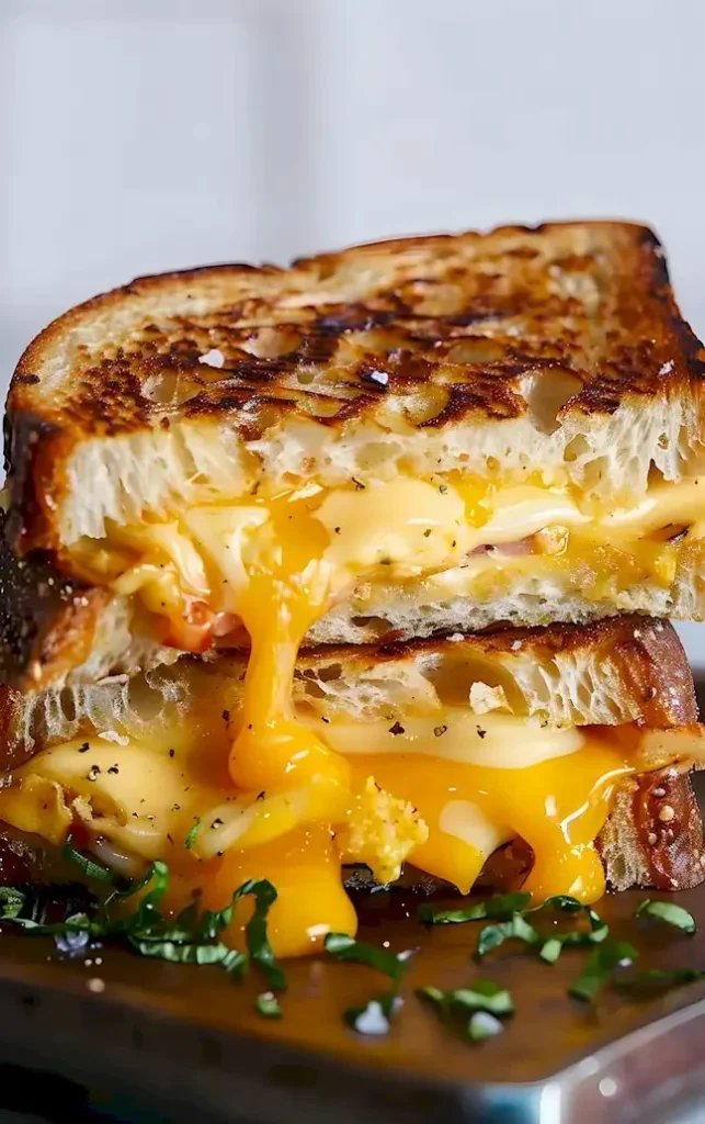 Frühstücks-Grilled-Cheese