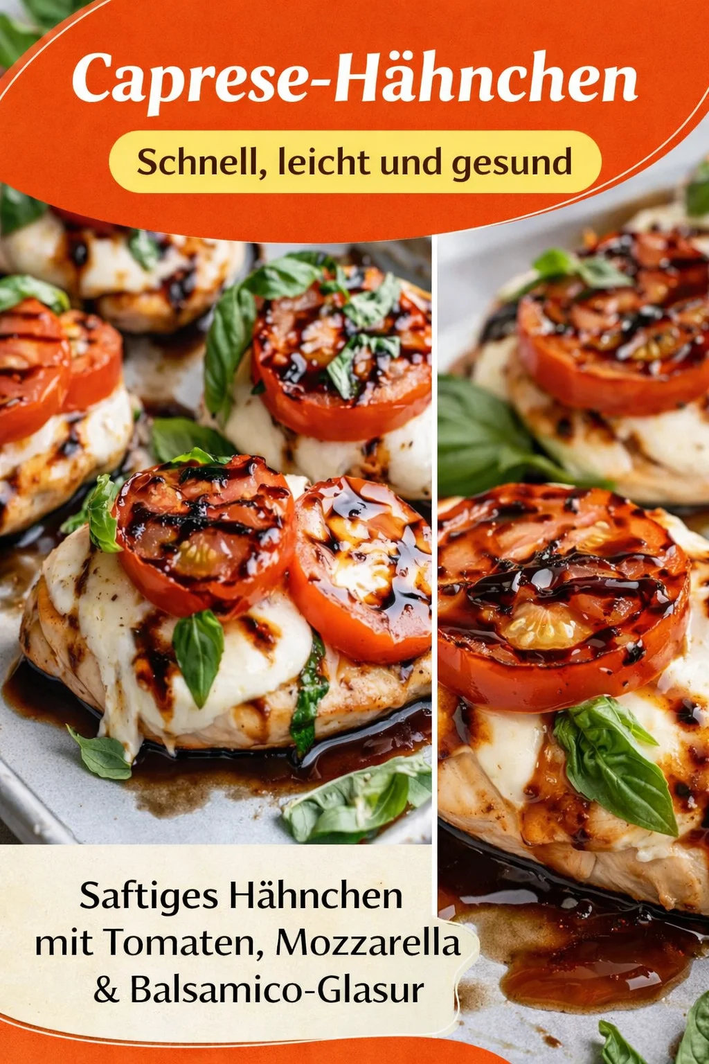Hähnchen Caprese – Italienisches Rezept für den perfekten Genuss - Entdecke das Rezept für Hähnchen Caprese – ein Gericht, das dich direkt nach Italien entführt! Mit saftigem Hähnchen, frischem Mozzarella und aromatischen Basilikumblättern zauberst du in kürzester Zeit ein leckeres Abendessen. Perfekt für die ganze Familie! Probiere es heute aus und lass dich verwöhnen. #HähnchenCaprese #ItalienischesEssen #SchnelleRezepte