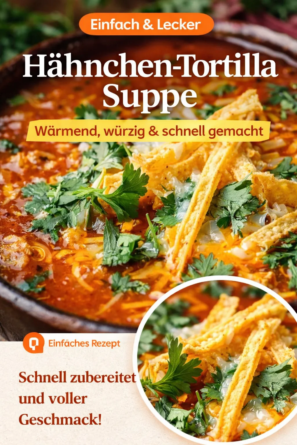 Herzhafte Hühnchen Suppe – Die perfekte Soulfood für kalte Tage - Entdecke unsere leckere Hühnchen Suppe, die wie eine warme Umarmung ist. Sie ist reich an Aromen und perfekt für gemütliche Abende. Ideal für die ganze Familie! Koche sie einfach nach und genieße. Du wirst nicht enttäuscht sein! Probiere es noch heute aus und verwöhne deine Liebsten. #HühnchenSuppe #Soulfood #EinfacheRezepte