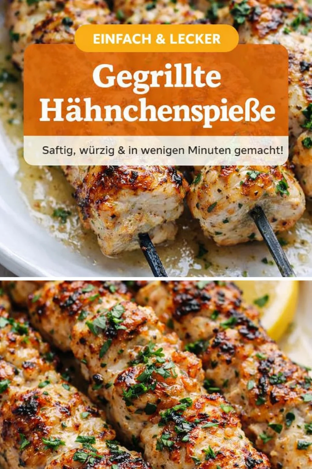 Italienische Hähnchen Spiedini mit frischer Amogio Sauce grillen - Entdecke das perfekte Grillrezept für Sommerabende: Hähnchen Spiedini mit einer köstlichen Amogio Sauce! Diese saftigen Hähnchenspieße sind einfach zuzubereiten und bringen ein Stück Italien auf deinen Grill. Überzeuge deine Gäste mit diesem leckeren Rezept und erlebe den Geschmack des Mittelmeers. Probiere es jetzt aus und überrasche deine Lieben! #Grillrezept #Hähnchen #ItalienischeKüche