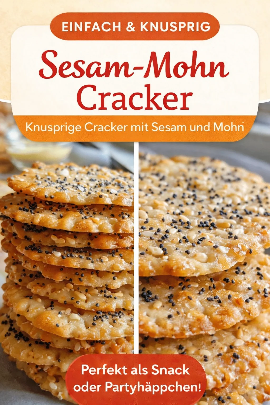 Knusprige Pfeffer Asiago Cracker: Der perfekte Snack für zwischendurch! - Entdecke das Rezept für die ultimativen Knusprigen Pfeffer Asiago Cracker! Diese selbstgemachten Snacks sind einfach zuzubereiten und perfekt für jede Gelegenheit, sei es ein entspannter Abend oder als Ergänzung zu deinem nächsten Grillfest. Lass dich von den herzhaften Aromen verführen und serviere sie mit Dips oder einfach so zum Snacken. Probiere es jetzt aus und bringe deine Snackzeit auf ein neues Level! Jetzt nachlesen und nachmachen! #SnackRezept #AsiagoCracker #Selbstgemacht