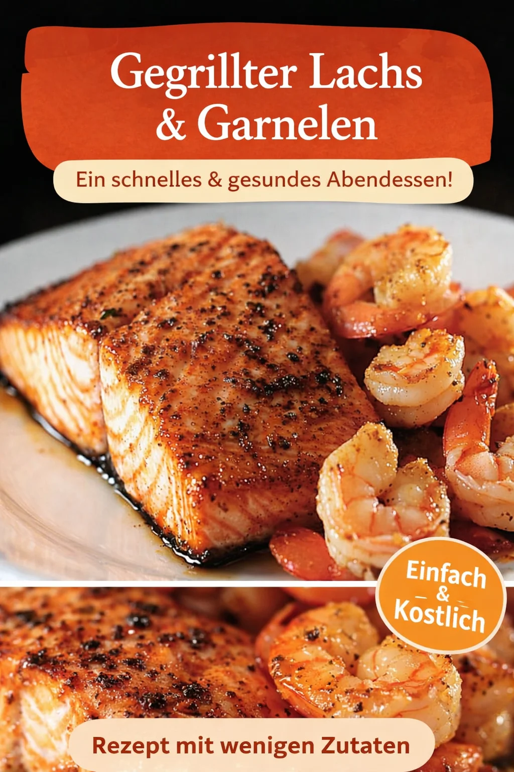 Lachs Garnelen nach Cajun Art: Blitzschnell und Würzig genießen! - Zaubere ein fantastisches Abendessen mit diesem Rezept für Lachs Garnelen nach Cajun Art! Es ist würzig, cremig und perfekt für jeden Anlass. Ideal für entspannte Dinnerpartys oder ein schnelles Familienessen. Probiere es aus und überrasche deine Liebsten! 👉 Hol dir jetzt das Rezept! #Lachs #Garnelen #Cajun #schnelleRezepte #Abendessen