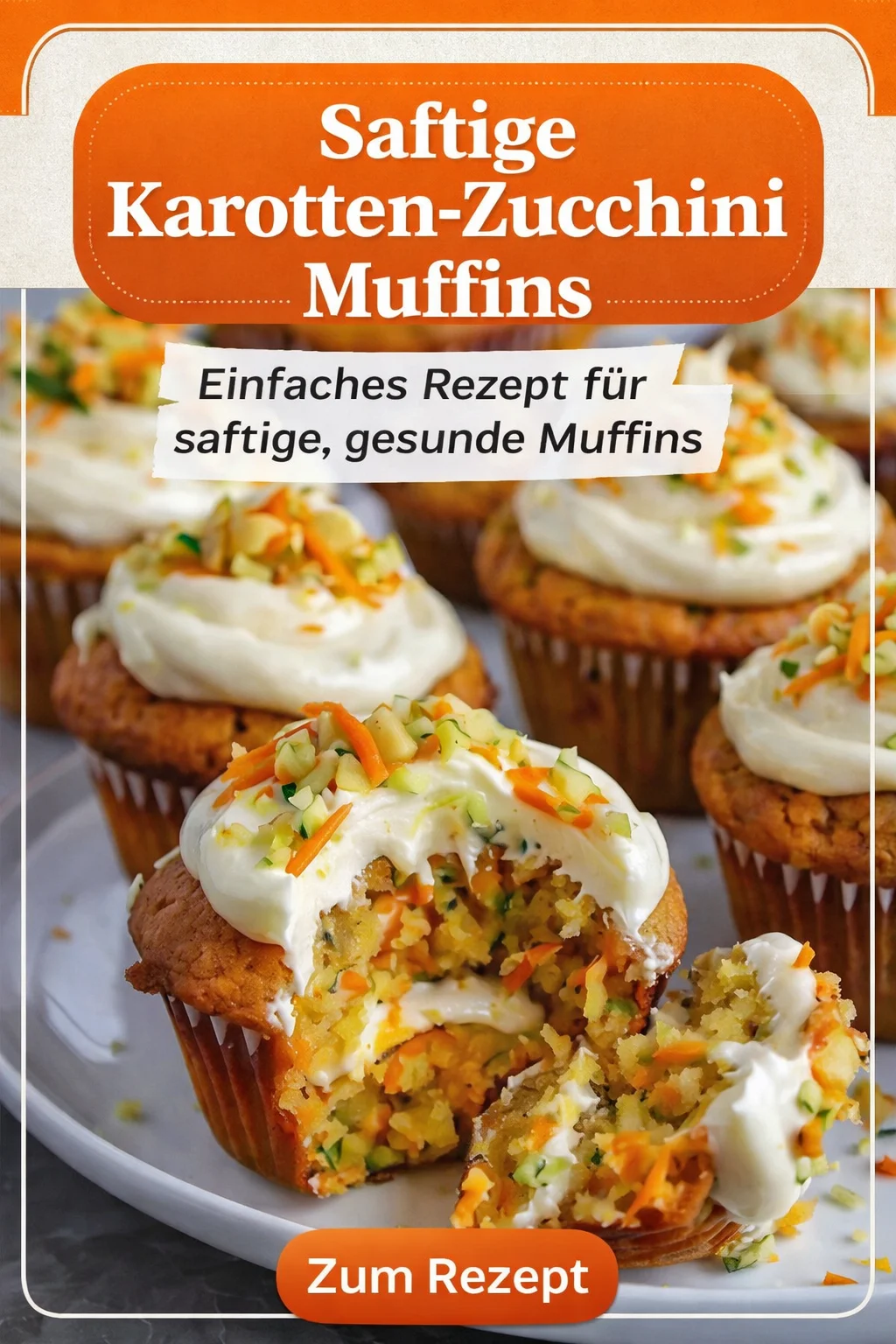 Saftige Karotten Apfel Zucchini Muffins für ein gesundes Frühstück - Hallo zusammen! Entdecke, wie du mit meinem Rezept für Karotten Apfel Zucchini Muffins gesunde Zutaten in köstliche Muffins verwandeln kannst, die die ganze Familie lieben wird. Diese Muffins sind nicht nur saftig, sie sind auch schnell zubereitet! Lass dir diesen Genuss nicht entgehen – kreiere sie heute noch! #MuffinRezept #GesundesBacken #Frühstücksideen