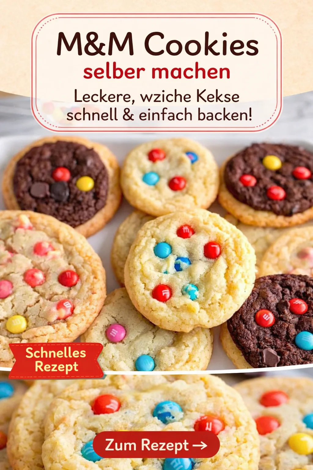 Schnelle 3 Zutaten Kekse: Süßes Vergnügen ohne Aufwand! - Hast du Lust auf Kekse, aber keine Zeit? Probiere unsere Keks-Rezept mit nur 3 Zutaten, das in wenigen Minuten fertig ist! Verwandle einfache Kuchenmischung in köstliche Kekse, die jeder lieben wird. Perfect für unerwartete Gäste oder fürs Naschen zwischendurch. Lass dich von der Vielfalt der optionalen Zutaten inspirieren! Backe jetzt deine eigenen Kreativkekse! #Kekse #Backen #SchnelleRezepte