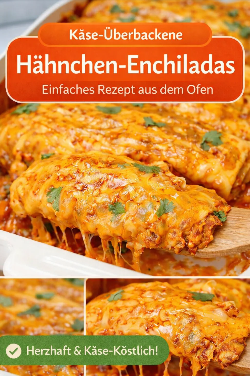 Schnelle Faule Enchiladas für stressige Tage – Einfach zubereiten! - Hast du wenig Zeit und der Magen knurrt? Diese Faule Enchiladas sind die perfekte Lösung! Mit gefrorenen Taquitos, herzhaften Refried Beans und geschmolzenem Cheddar-Käse bereitest du in nur 20 Minuten ein leckeres Abendessen zu. Hol dir das Rezept und erlebe, wie unkompliziert Genuss sein kann! Probiere es jetzt aus und überrasche deine Familie! #FauleEnchiladas #SchnelleRezepte #EssenFürStressigeTage