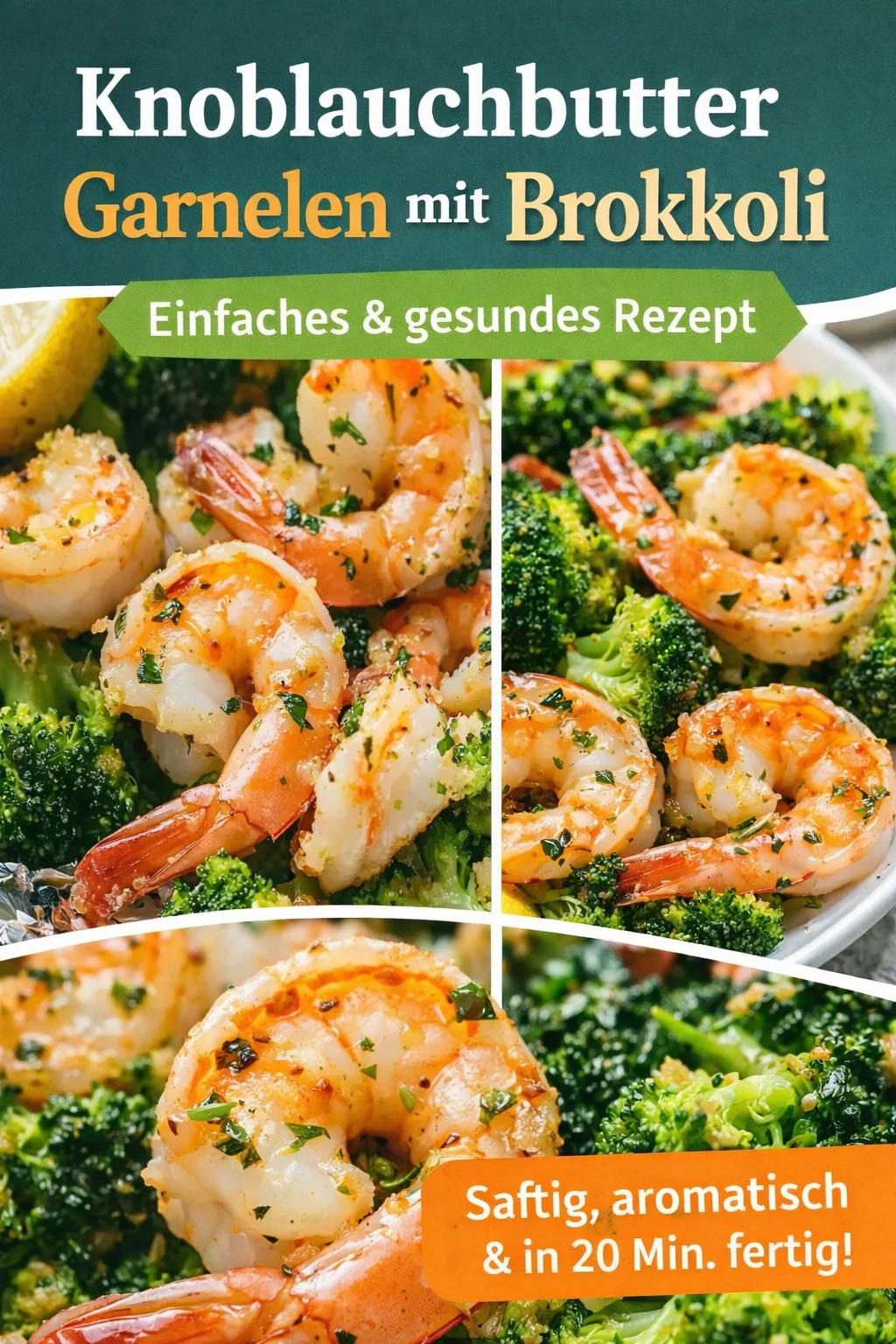 Schnelle Garnelen und Brokkoli Folienpäckchen für ein gesundes Abendessen - Entdecke die schnelle und einfache Art, gesund zu essen! Diese Garnelen und Brokkoli Folienpäckchen sind perfekt für stressige Tage und garniert mit frischer Petersilie ein Genuss. Bereite dich auf ein gesundes Abendessen vor, das lecker und nährstoffreich ist. Jetzt ausprobieren! #GesundesEssen #SchnelleRezepte #Garnelen