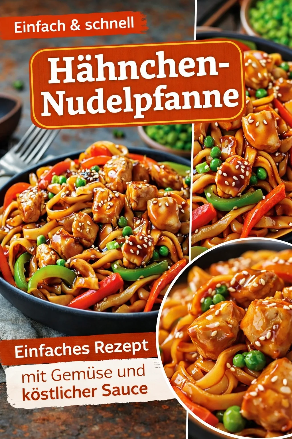 Schnelles Hähnchen Teriyaki mit Udon-Nudeln – Genuss in 30 Minuten! - Hast du Lust auf ein köstliches und schnelles Gericht? Dieses Rezept für Hähnchen Teriyaki mit Nudeln ist die perfekte Lösung nach einem langen Tag. Einfach, lecker und in weniger als 30 Minuten zubereitet. Probiere es aus und erfreue dich an einem Dinner, das die ganze Familie lieben wird! Klicke für das vollständige Rezept und kreiere ein kulinarisches Highlight! #Teriyaki #SchnellesDinner #Nudelrezepte