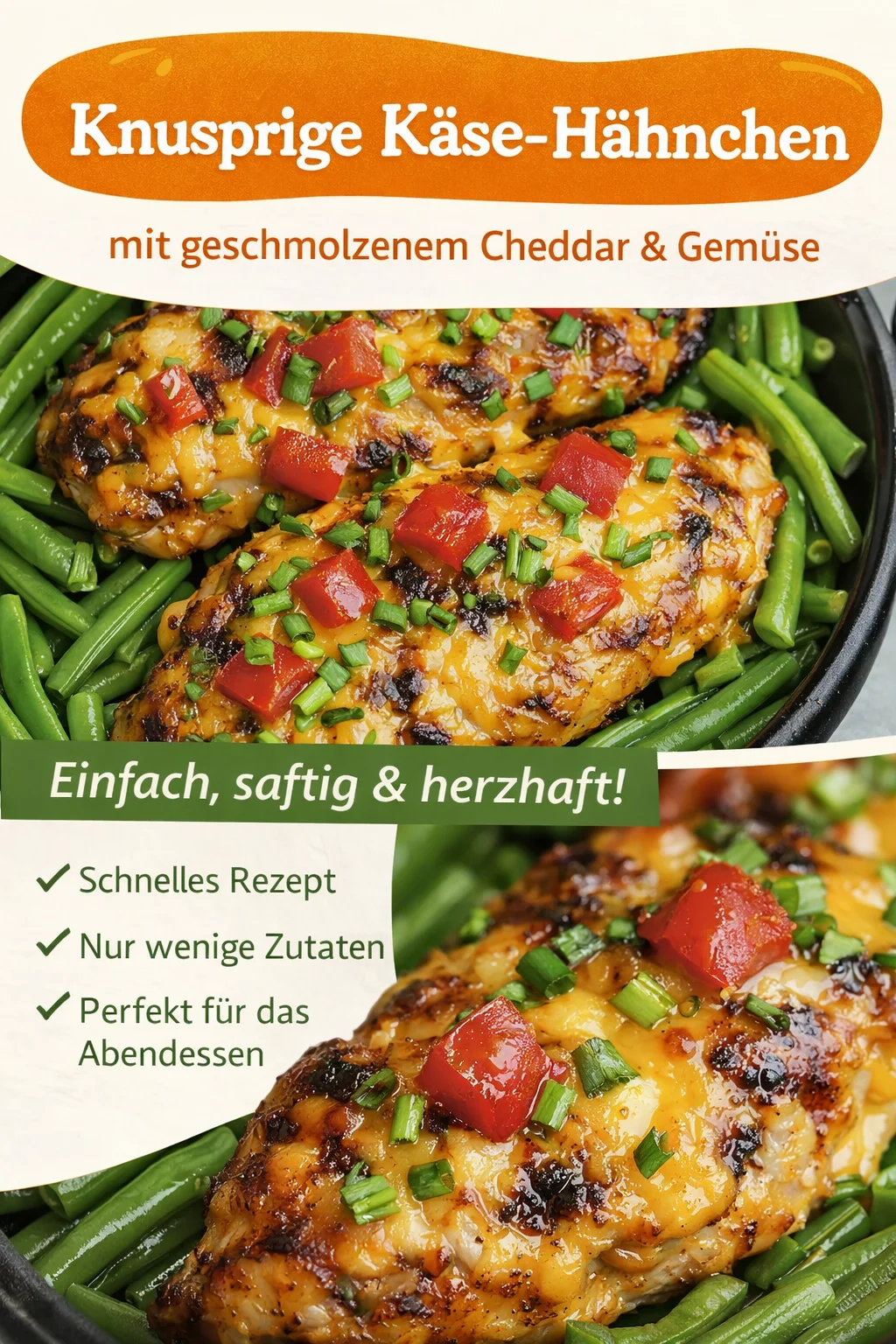 Schnelles und Leckeres Air Fryer Monterey Chicken Rezept für jeden Tag - Entdecke unser köstliches Air Fryer Monterey Chicken! Perfekt für alle, die schnell und lecker kochen möchten. Mit zarten Hähnchenbrüsten, BBQ-Sauce und geschmolzenem Käse wird dieses Gericht zum Highlight deines Abendessens. Probiere es jetzt aus und beeindrucke deine Familie mit diesem einfachen Rezept! Teile deine Erfolge mit uns. #AirFryerRezept #SchnelleRezepte #MontereyChicken
