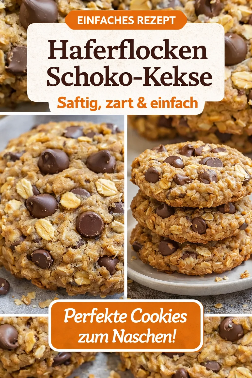 Super einfache Haferflocken Kekse – schnell und lecker selbst gemacht! - Entdecke dieses einfache Rezept für leckere Haferflocken Kekse! In nur 15 Minuten zubereitet, perfekt für alle, die eine gesunde Nascherei suchen. Diese Kekse sind vollgepackt mit nahrhaften Zutaten und sind ideal für einen schnellen Snack oder als süße Belohnung. Lass dir dieses Rezept nicht entgehen – probiere es gleich aus und verwöhne dich! #HaferflockenKekse #Backen #GesundeSnacks