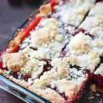 Ultimative Kirschkuchen-Riegel mit saftigen Kirschen und einer knusprigen Kruste