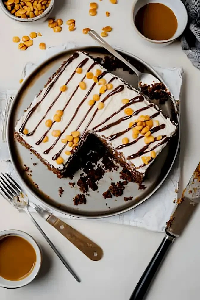 Ultimativer Schokoladenkuchen mit Schokoladenglasur und Dekoration