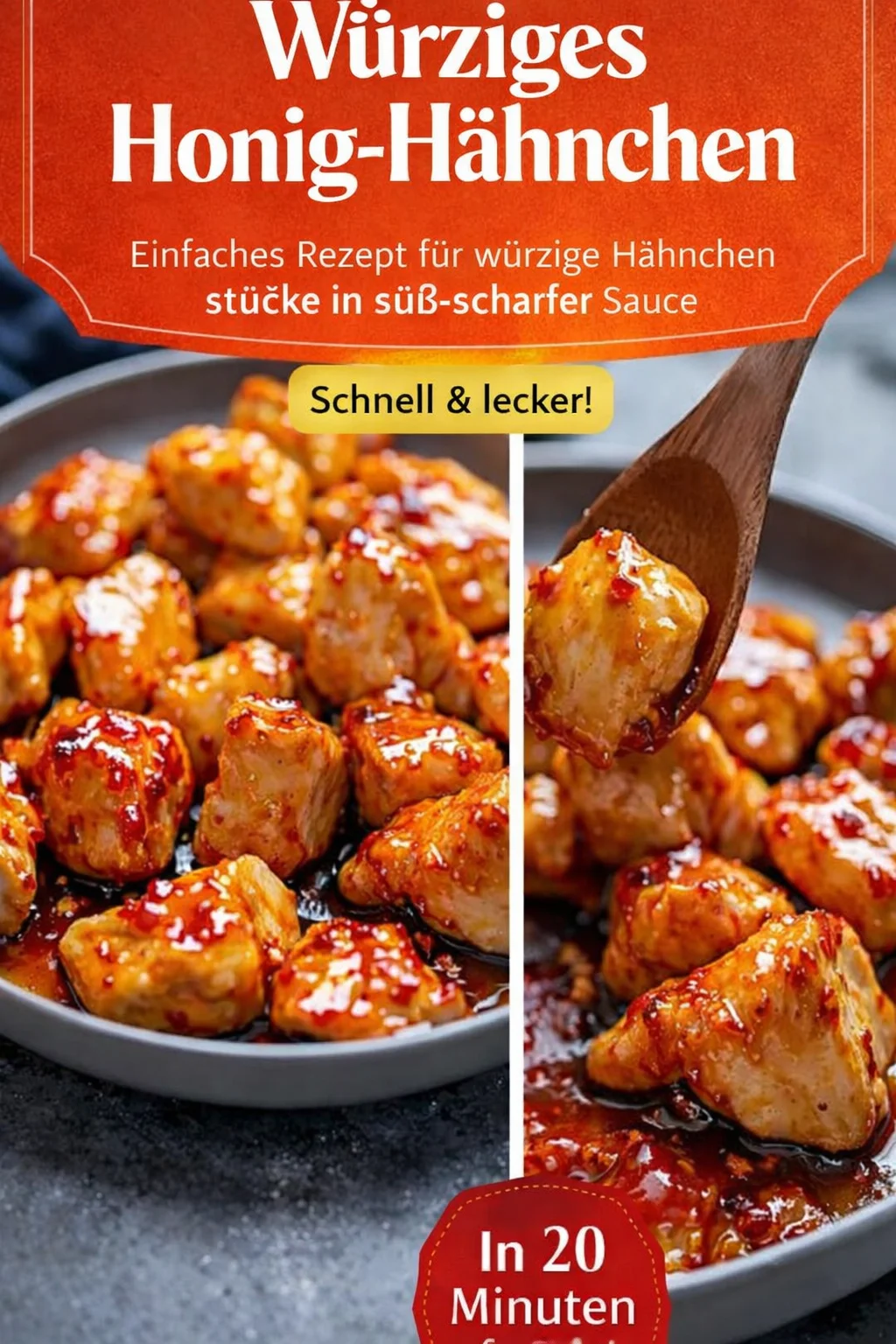 Unwiderstehliche gebackene Süße Chili Hähnchen-Häppchen für jeden Anlass! - Entdecke dieses köstliche Rezept für gebackene süße Chili Hähnchen-Häppchen, das einfach zuzubereiten ist und jeden begeistert. Ideal als Abendessen oder Party-Snack! Probiere es aus und verwöhne deine Familie oder Freunde mit diesem herzhaften Gericht. Lass es dir schmecken! #Hähnchen #Rezeptideen #EinfachKochen