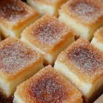 Zimt Käsekuchen mit Zimt und einer cremigen Käseschicht auf einem Tortenboden