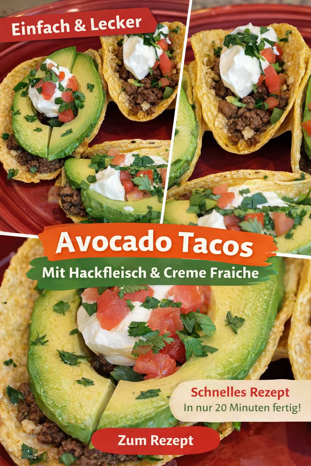 Avocado-Tacos: Schnelle und köstliche Snacks für jeden Anlass - Entdecke die Einfachheit und den Geschmack der Avocado-Tacos – das perfekte Rezept für ein schnelles Vergnügen. Mit frischen Zutaten zauberst du im Handumdrehen eine köstliche Mahlzeit. Ideal für gemütliche Abende oder spontane Begegnungen. Probiere es jetzt aus und verwandle deine Küche in eine Genuss-Oase! #AvocadoTacos #SchnelleRezepte #Kochgenuss