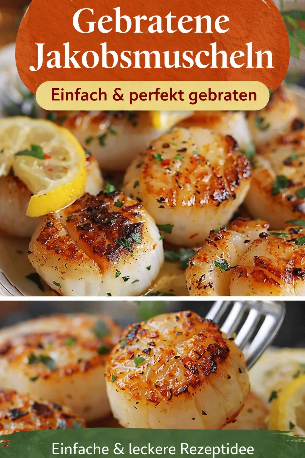 Überbackene Jakobsmuscheln: Ein geschmackliches Highlight für dein Abendessen - Entdecke das himmlische Rezept für überbackene Jakobsmuscheln! Dieses einfache und elegante Gericht bringt den Geschmack des Meeres direkt auf deinen Tisch. Perfekt für besondere Anlässe oder ein gemütliches Dinner. Lass deine Gäste staunen und ihre Gaumen verzaubern! Probiere es noch heute aus und erlebe die Freude an der Zubereitung. #Jakobsmuscheln #Überbacken #Meeresschätze