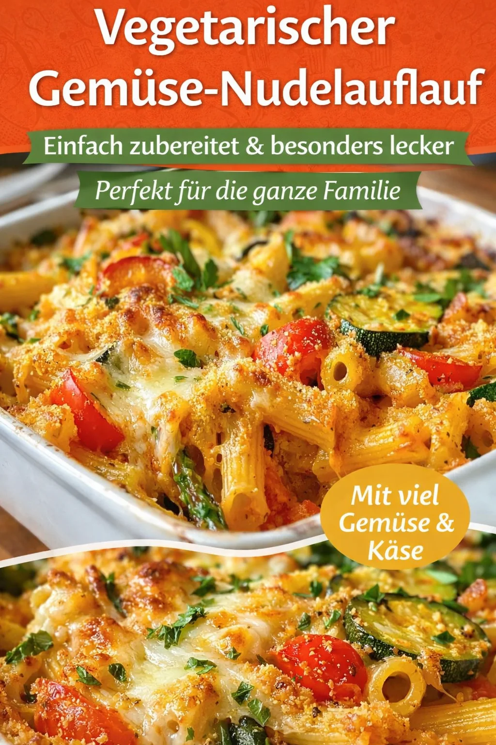 Überbackene Mostaccioli mit Frühlingsgemüse für leichtes Soulfood - Entdecke das perfekte Soulfood für frische Frühlingsabende! Diese überbackenen Mostaccioli mit knackigem Gemüse sind nicht nur köstlich, sondern auch einfach zuzubereiten. Ideal für ein leichtes Abendessen oder ein geselliges Treffen mit Freunden! Hol dir das Rezept und kreiere dein neues Lieblingsgericht. Probiere es jetzt aus! #Soulfood #PastaRezepte #Frühlingsgemüse