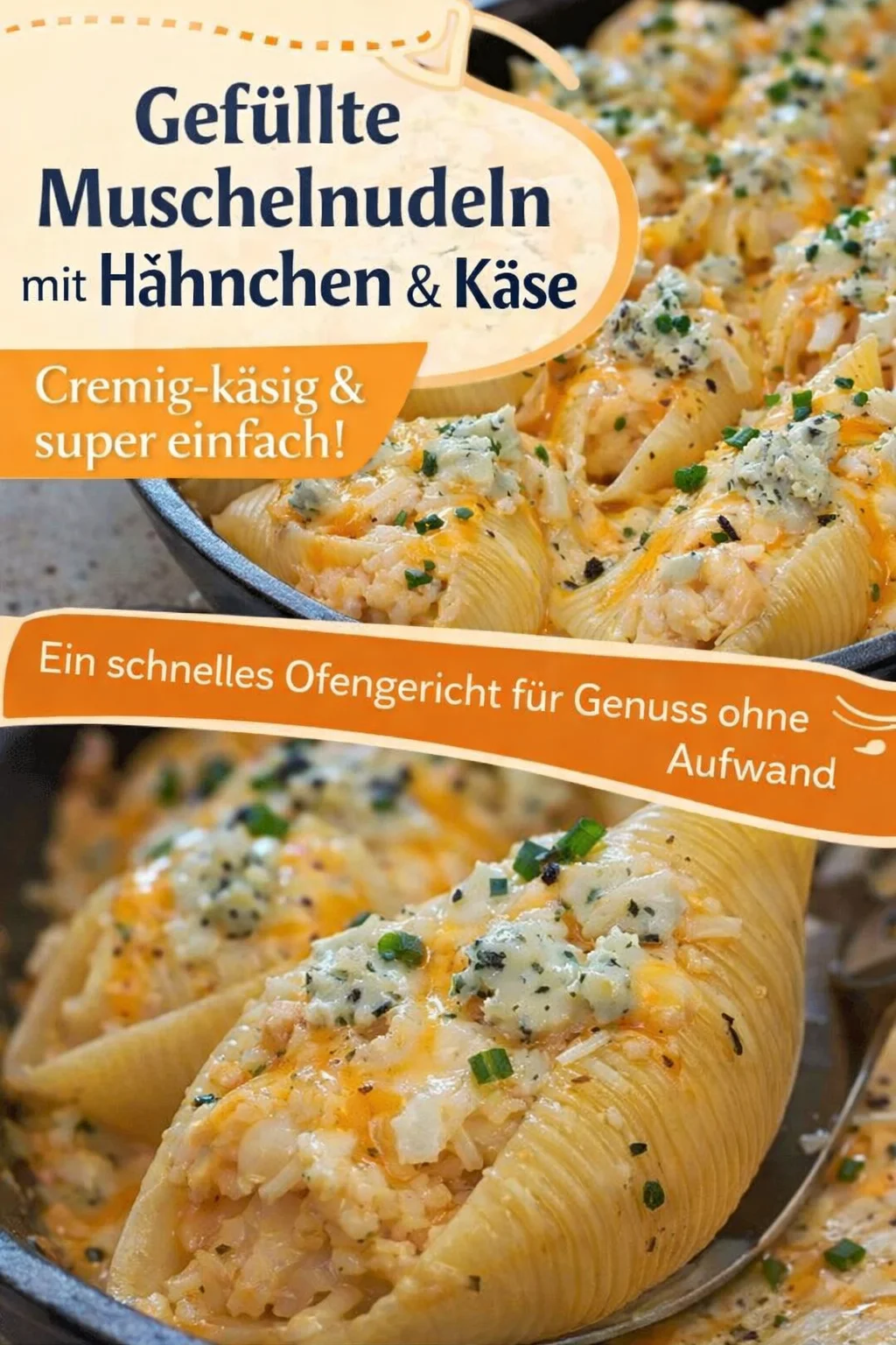 Buffalo Chicken Pasta Shells: Herzhaft, cremig und schnell zubereitet - Craving something Herzhaftes? Probiere diese Buffalo Chicken Pasta Shells! Sie kombinieren scharfe Buffalo Wings mit cremigen Nudeln für das perfekte Comfort Food. Ideal für ein schnelles Abendessen, das begeistert! Klicke hier für das Rezept und koche es sofort nach! #BuffaloChicken #PastaRezept #SchnelleRezepte