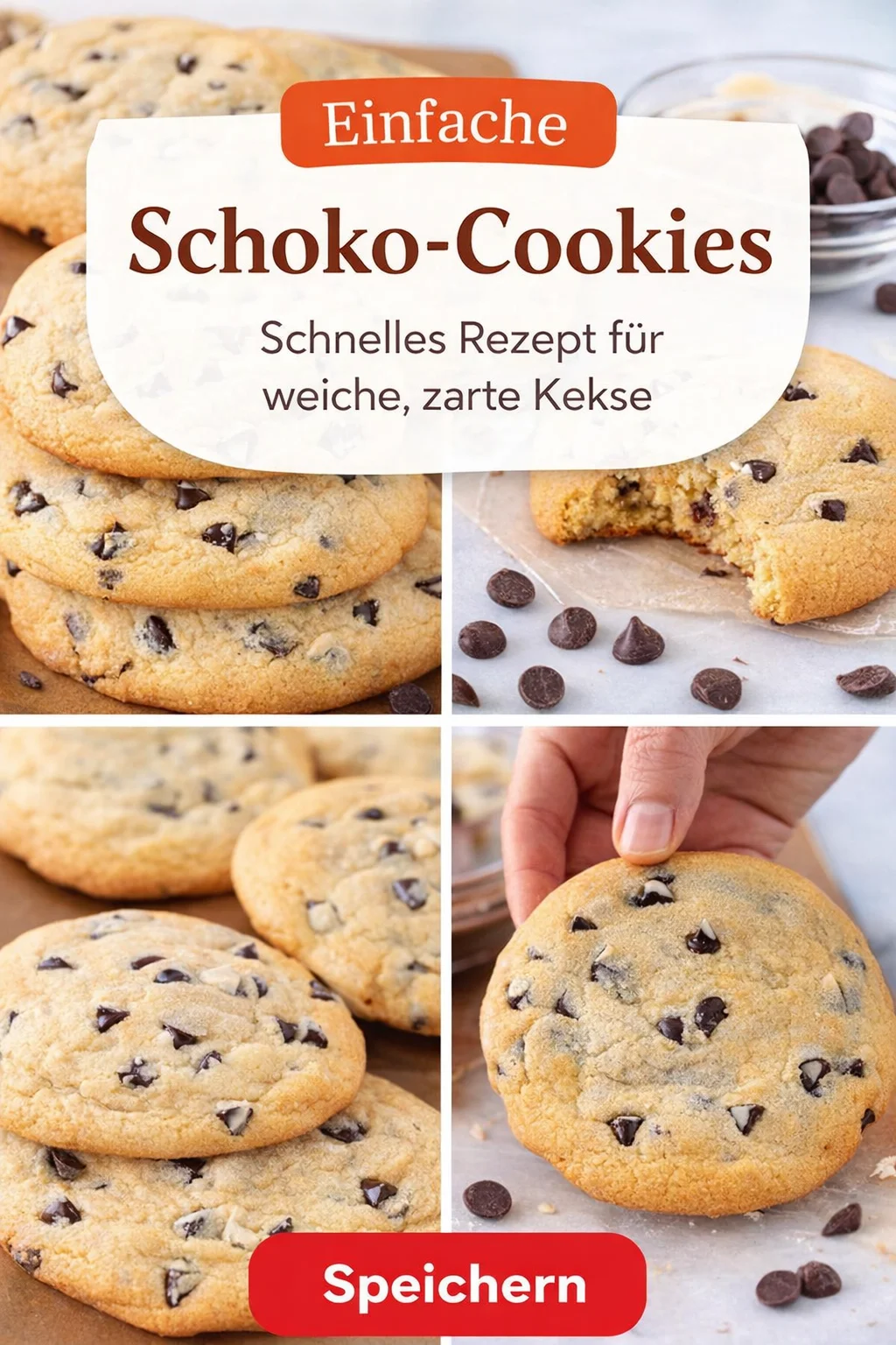 Einfache Schokoladenkekse für ein unvergleichliches Geschmackserlebnis - Entdecke die himmlisch leckeren und einfachen Schokoladenkekse, die perfekt für jeden Snack sind. Ob für deine Gäste oder als süßer Genuss für zwischendurch – diese Kekse sind schnell zubereitet und einfach unwiderstehlich! Probiere das Rezept jetzt aus und verwöhne dich selbst mit jedem Biss. Lass dir diesen köstlichen Snack nicht entgehen! #Schokoladenkekse #Backen #Snackideen