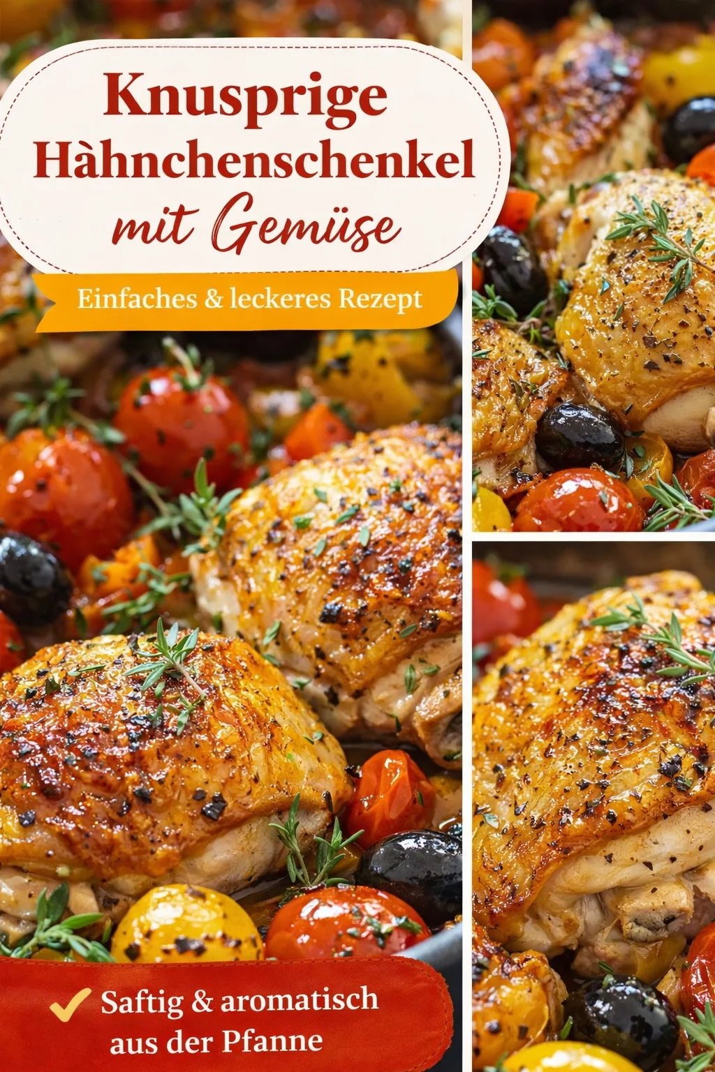 Einfaches Hähnchen Provençal – Dein Geschmack nach Südfrankreich! - Lust auf ein kulinarisches Abenteuer? Bereite dir Hähnchen Provençal zu und tauche ein in die Aromen der Provence! Dieses einfache Rezept verführt mit knusprigem Hähnchen, aromatischen Kräutern und frischen Zutaten. Perfekt für ein Abendessen mit Freunden oder Familie. Lass dir diesen Genuss nicht entgehen – koche jetzt Hähnchen Provençal! #HähnchenProvençal #FranzösischeKüche #KochenMachtSpaß