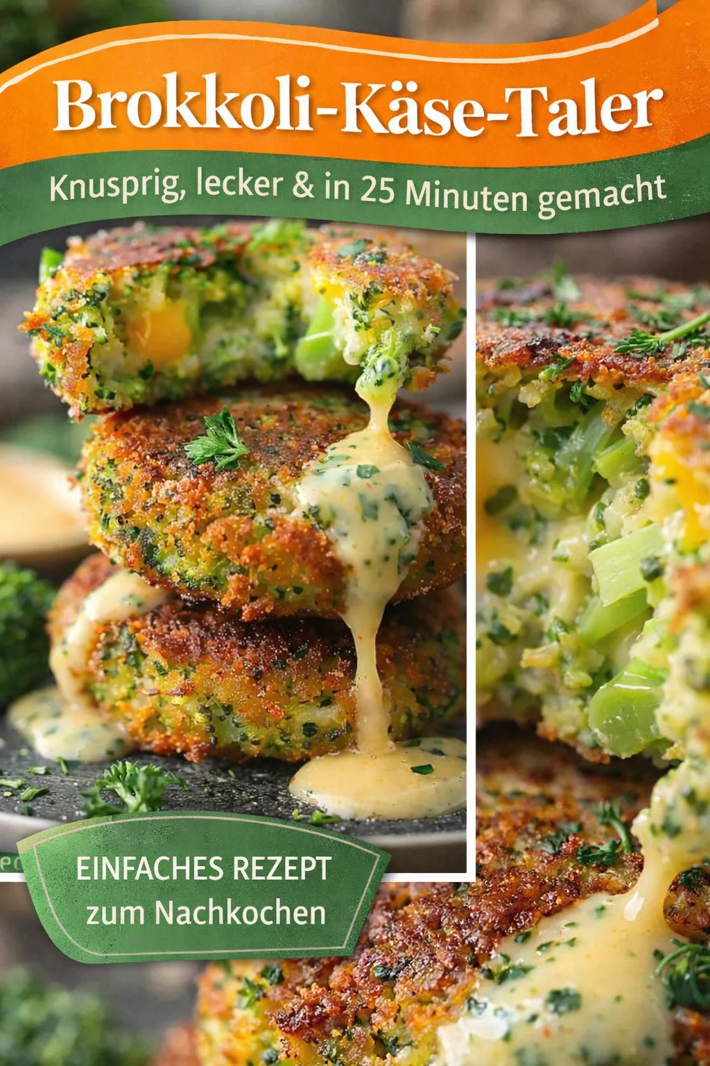 Gesunde und leckere Brokkoli-Käse-Patties für jeden Snack - Entdecke diese köstlichen Brokkoli-Käse-Patties, die nicht nur einfach zuzubereiten sind, sondern auch perfekt als gesunder Snack oder zu einem frischen Salat passen. Vermische geschmackvolle Zutaten und genieße eine nahrhafte Mahlzeit, die auch noch lecker schmeckt! Probiere es jetzt aus und überrasche deine Familie mit diesem gesunden Rezept! #Brokkoli #GesundeSnacks #EinfacheRezepte