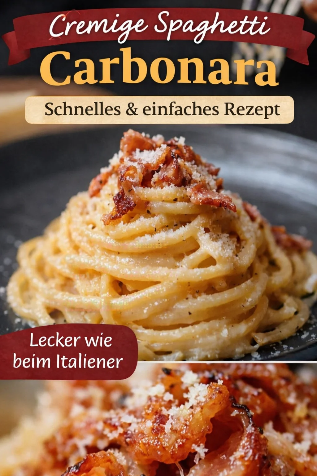 Lerne das Geheimnis der römischen Pasta Gricia – ein köstliches Rezept! - Entdecke die leckere Pasta Gricia, die oft als die vergessene Schwester von Carbonara gilt! Dieses einfach zuzubereitende Rezept bringt den authentischen Geschmack Roms direkt in deine Küche. Ideal für ein schnelles Abendessen oder wenn du etwas Besonderes zaubern möchtest. Teile deine Kreation mit uns! Koche mit Leidenschaft! #PastaGricia #ItalienischeKüche #KulinarischeReise