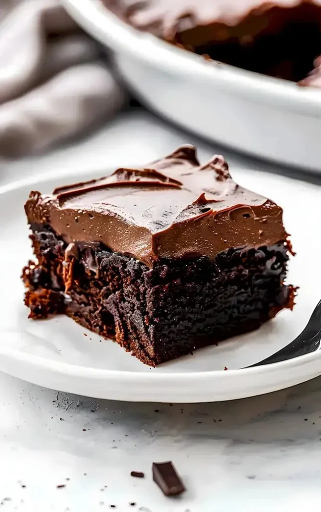 Schokoladenkuchen mit Schokoladencreme