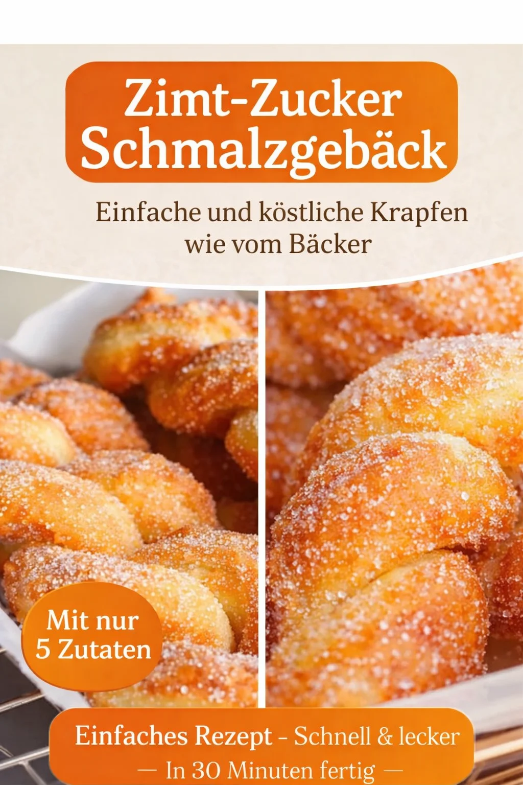 Verführerische Zimt verdrehte Donuts – Ein himmlisches Rezept für jeden Anlass - Entdecke das unwiderstehliche Rezept für Zimt verdrehte Donuts, die du ganz einfach zu Hause zubereiten kannst. Diese fluffigen Köstlichkeiten sind mit einer süßen Zimt-Zucker-Decke überzogen und sorgen für Freude bei jedem Bissen. Perfekt für das Frühstück oder als süßer Snack! Lass dir diese süße Versuchung nicht entgehen. Probiere es jetzt aus! #Donuts #Backen #Zimt