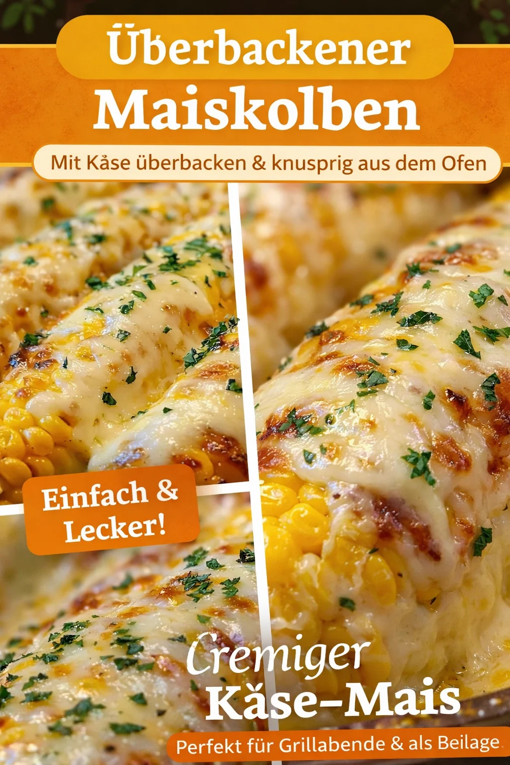Verführerischer Mexikanischer Mais aus dem Ofen: Dein Ticket nach Mexiko - Entdecke das köstliche Streetfood-Feeling mit mexikanischem Mais aus dem Ofen! Dieses cremige und würzige Elote ist der Hit auf jeder Grillparty oder als Snack. Perfekt für gemütliche Abende und einfach zuzubereiten. Lass dich von diesem Rezept begeistern! Probiere es aus, du wirst es lieben! #Elote #MexikanischerMais #Grillparty