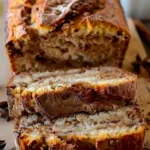 Leckere frisch gebackene Zimtbrötchen mit Zimt und Zucker