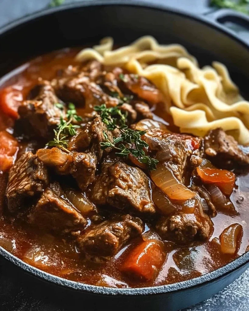 Schweizer Steak im Dutch Oven