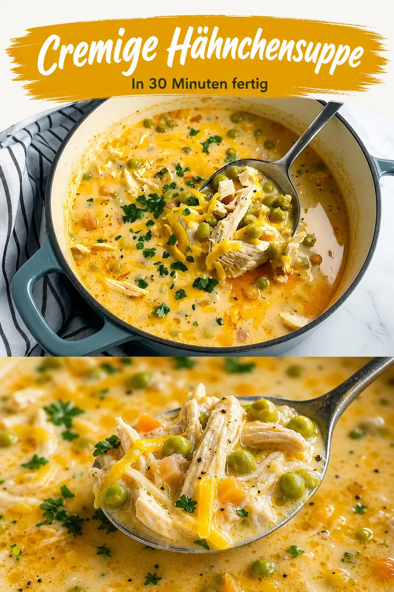 Das beste weiße Hähnchen-Chili Rezept für kalte Tage - Entdecke unser unwiderstehliches Rezept für das beste weiße Hähnchen-Chili. Perfekt für kalte Abende, bringt es Wärme und Zufriedenheit auf deinen Tisch. Mit zarten Hähnchenstücken, aromatischen Gewürzen und einer cremigen Note ist es genau das, was du brauchst. Probiere es jetzt aus, und lass dir keinen Nachschlag entgehen! 👉 #HähnchenChili #Suppe #Rezeptideen