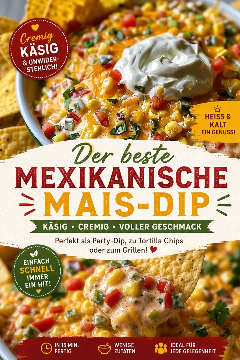 Die beste mexikanische Maissauce für ein Festmahl in deiner Küche - Erlebe das volle Geschmackserlebnis mit dieser köstlichen mexikanischen Maissauce! Perfekt als Dip oder Beilage, ist sie so einfach zuzubereiten und bringt Urlaubsfeeling direkt auf deinen Teller. Probiere das Rezept jetzt aus und überrasch deine Gäste mit einem Hauch Mexiko. Lass die Aromen im Kühlschrank ziehen für ein noch besseres Ergebnis. Teile dieses Rezept mit deinen Freunden! #MexikanischeKüche #Maissauce #Rezept