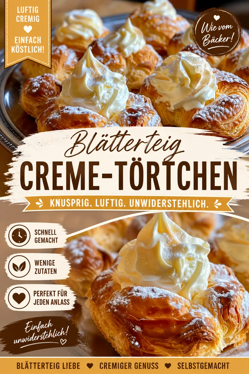 Entdecke MOM'S BERÜHMTE CREMEPUFFS – Ein Klassiker für jeden Anlass! - Tauche ein in die cremigen Kindheitserinnerungen mit MOM'S BERÜHMTE CREMEPUFFS! Dieses Rezept ist einfach zuzubereiten und perfekt für jeden Anlass – ob festlich oder einfach so. Verwöhne deine Familie und Freunde mit diesen himmlischen Leckereien. Probiere es noch heute aus und erlebe den unvergleichlichen Geschmack! Teile dein Ergebnis mit uns! #Cremepuffs #MamaRezept #Backen