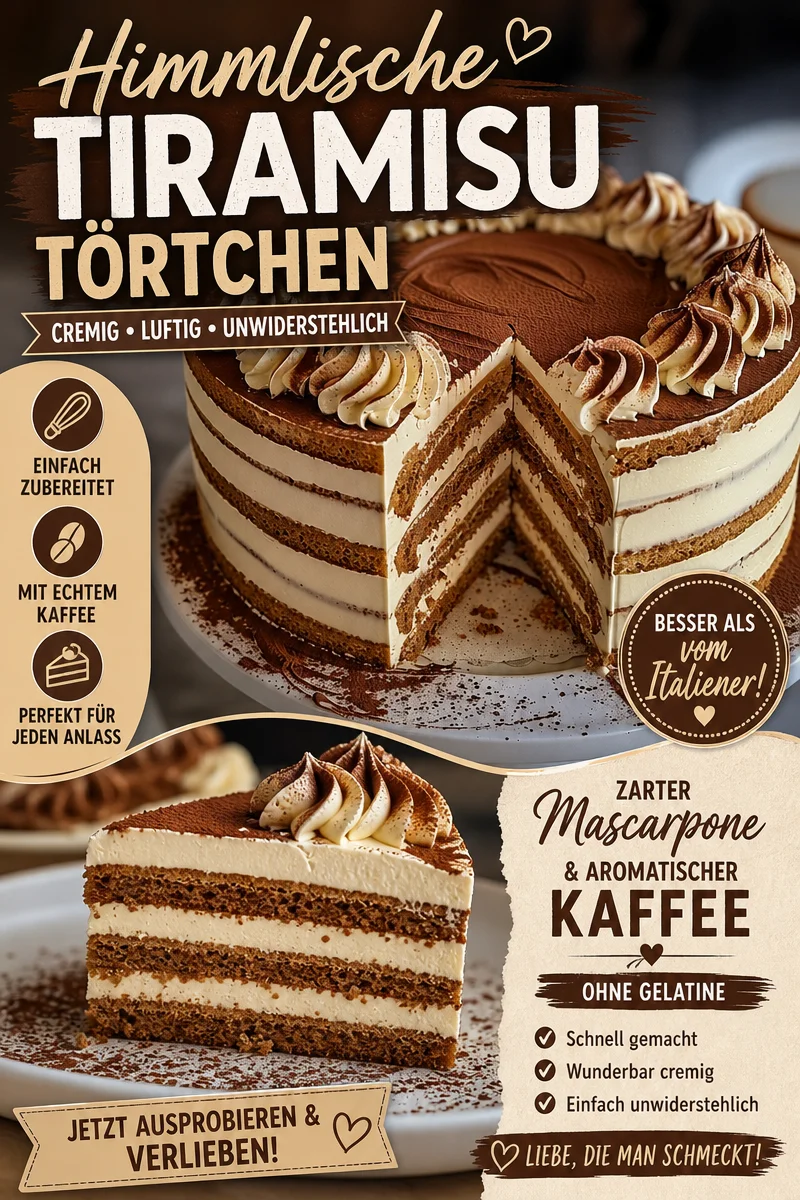 Espresso Eleganz im Dessert – Tiramisu Kuchen Rezept für jeden Anlass - Erlebe die perfekte Kombination aus Kaffee und Schokolade mit unserem Espresso Elegance Tiramisu Kuchen! Einfach zuzubereiten und unwiderstehlich lecker ist dieses Rezept der perfekte Höhepunkt für deine nächste Kaffeeparty oder Feier. Lass dich von den samtigen Schichten und der köstlichen Mascarpone-Creme verführen. Probiere es aus und genieße den exquisiten Geschmack! Teile dein Ergebnis mit uns! #KuchenRezept #Tiramisu #BackenEinfach
