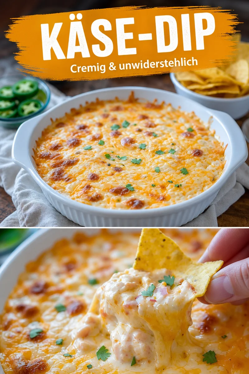 Gebackener mexikanischer Käse-Dip: Einfach, schnelles Partyhighlight! - Entdecke den perfekten gebackenen mexikanischen Käse-Dip für deine nächste Party oder einen gemütlichen Fernsehabend! In weniger als 30 Minuten zubereitet, ist dieser Dip mit frischem Käse, Bohnen und würzigen Jalapeños ein echter Genuss für die ganze Familie. Serviere ihn mit knusprigen Nachos und lasse alle happy sein! Möchtest du mehr Ofenrezepte? Lass dich inspirieren! #KäseDip #PartySnack #SchnelleRezepte
