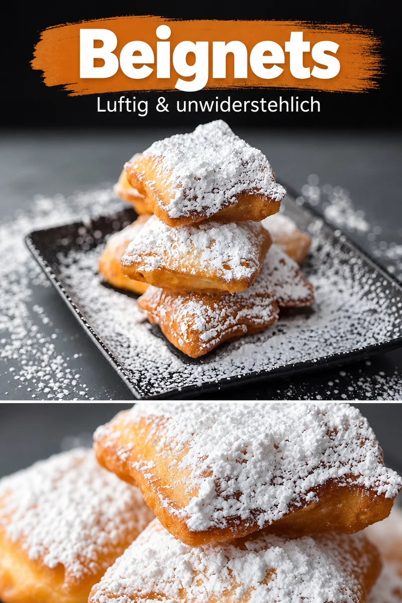 Himmlische Beignets: Luftig-süß für jede Gelegenheit - Entdecke die köstlichen Beignets, die dein Herz höher schlagen lassen. Diese luftigen, süßen Teigstücke sind das perfekte Gebäck für einen entspannten Morgen oder als schnelles Dessert! Lass dich von der einfachen Zubereitung überzeugen und genieße sie mit Puderzucker bestäubt! Probiere es aus und teile dein Ergebnis mit uns! #Beignets #Dessert #Kochrezepte