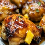 Leckeres Huli Huli Hühnchen auf dem Grill zubereitet