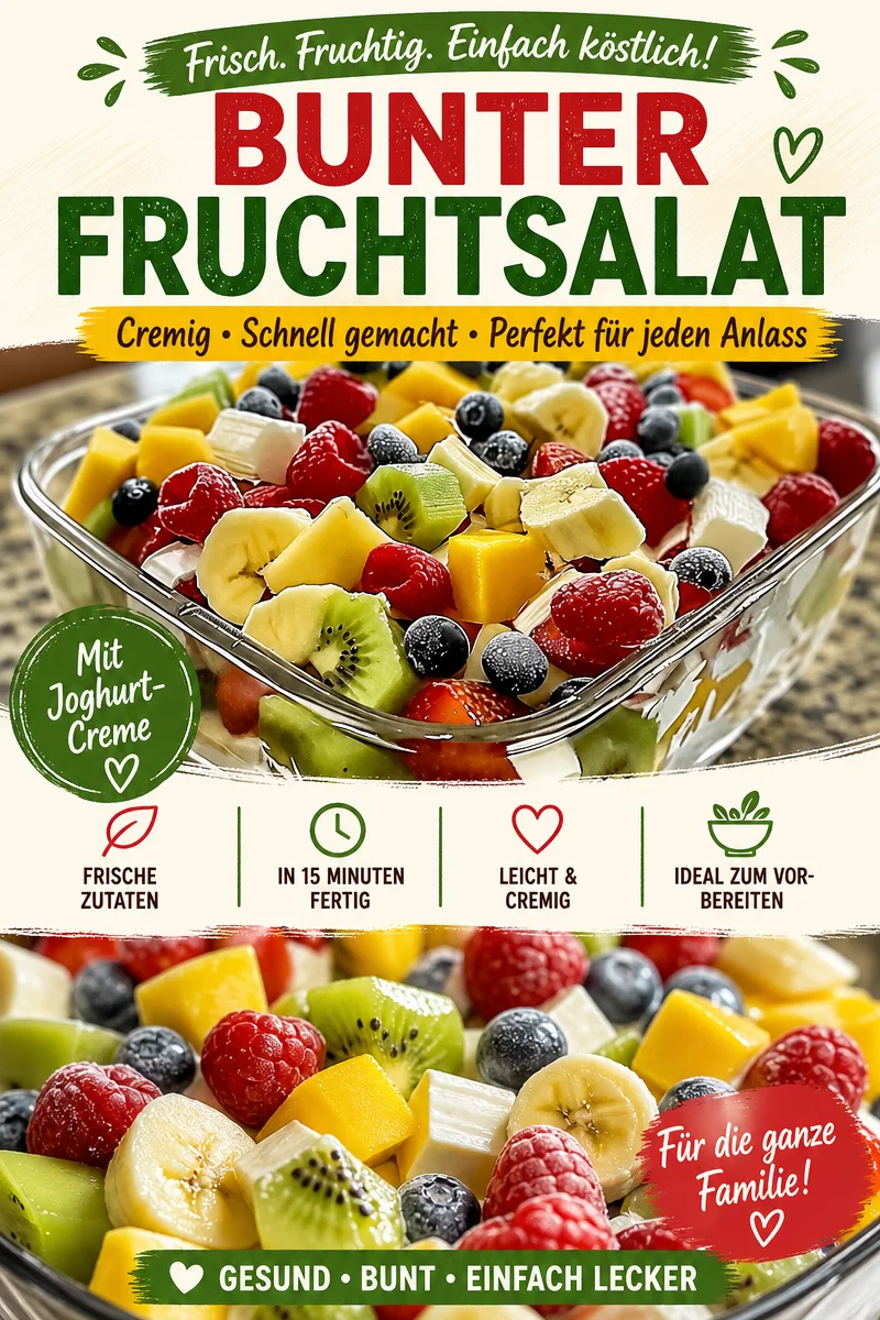 Nanas gefrorener Fruchtsalat: Ein fruchtiger Genuss voller Erinnerungen - Entdecken Sie Nanas gefrorenen Fruchtsalat, der perfekt für jeden Anlass ist! Diese köstliche Kombination aus frischen Früchten und cremiger Textur bringt die Erinnerungen an zauberhafte Familientreffen zurück. Probieren Sie es aus und lassen Sie sich von diesem Rezept verzaubern! Teilen Sie Ihre Kreationen mit uns! #Fruchtsalat #Nostalgie #Familienrezepte