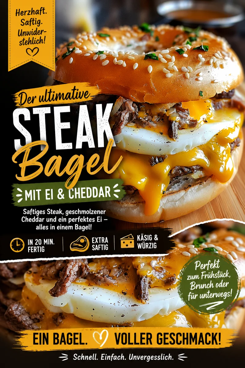 Perfekter McDonald's Steak, Egg & Cheese Bagel im Handumdrehen - Entdecken Sie die 3 Geheimnisse, die Ihren McDonald's Steak, Egg & Cheese Bagel zum Kultgericht machen! Mit zartem Steak, fluffigen Eiern und einer unwiderstehlichen Sauce bringen Sie den amerikanischen Frühstücksklassiker direkt in Ihre Küche. Kochen Sie es nach und genießen Sie ein Geschmackserlebnis, das begeistert! Probieren Sie es aus und teilen Sie Ihre Meinung! #Frühstücksrezepte #McDonaldsCopycat #leckeresEssen