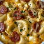 Hausgemachte Pierogi mit Würstchen - ein klassisches polnisches Rezept