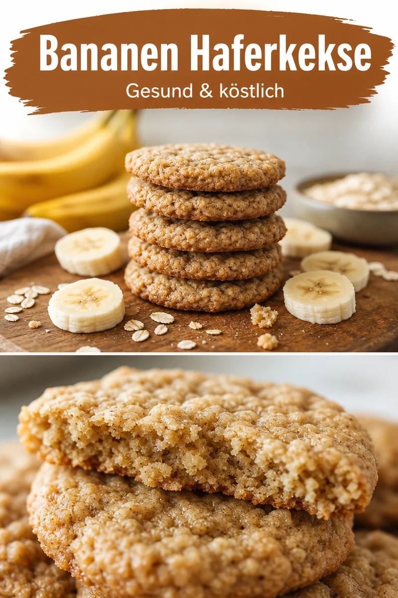 Saftige Bananenbrot-Kekse: Der perfekte Snack für jeden Anlass - Entdecke, wie einfach es ist, diese delikaten Bananenbrot-Kekse zu backen. Mit einer Mischung aus reifen Bananen, Schokoladensplittern und einer knusprigen Außenschicht sind sie die ideale Begleitung zu deinem Kaffee oder einfach als Snack für zwischendurch. Folge meiner Schritt-für-Schritt-Anleitung und genieße diesen himmlischen Genuss. Probiere es aus und teile dein Ergebnis! #BananenbrotKekse #Backen #Snacks