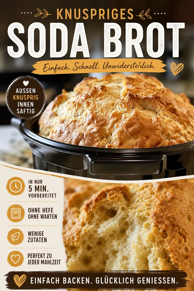 Schnelles Bierbrot im Slow-Cooker: Einfach & Lecker backen - Entdecke das Geheimnis eines unwiderstehlichen Bierbrots, das du ganz mühelos im Slow-Cooker zubereiten kannst. Mit nur wenigen Zutaten und in kurzer Zeit backst du ein köstliches Brot, das perfekt für jede Gelegenheit ist. Probiere es aus und überrasche deine Gäste! Jetzt nachbacken und den Geschmack genießen! #Bierbrot #SlowCooker #einfachbacken